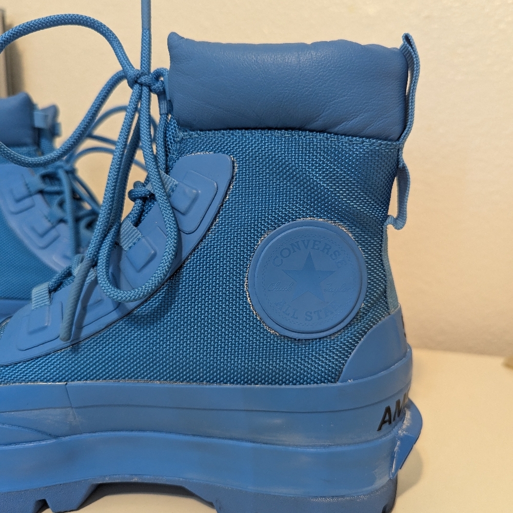 Converse Blue High-Top Sneakers - Picture 4 of 11